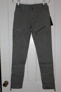 william rast for target green skinny cargo pants nwt