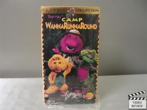 Barney Camp WannaRunnaRound VHS