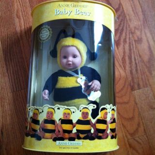 NIB Anne Geddes Baby Bees Doll   Signature Collection   Bumblebee Soft 
