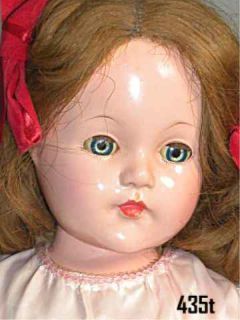 Effanbee Composition Little Lady Anne Shirley Doll 21