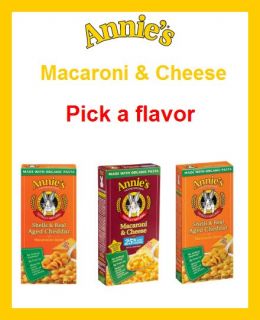 12x Annies Homegrown Mac Macaroni Cheese 6 oz Boxes