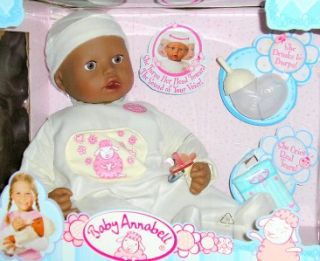 Baby Annabell African American Interactive AA Doll Zapf