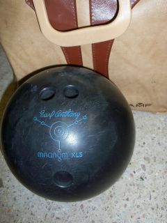 Bowling ball EBONITE Earl Anthony magnum XL5 AMF brown bag 6kg