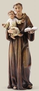 Saint Anthony St Statue Figurine Catholic Gift Patron