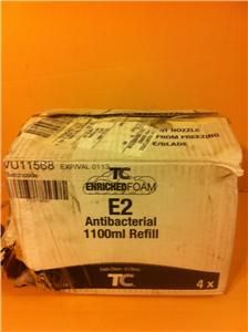   TC ENRICHED FOAM E2 ANTIBACTERIAL SOAP 100ml REFILL CASE EXP 1/2013