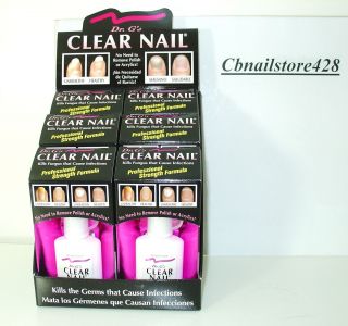 Dr Gs Clear Nail Antifungal Treatment Pack of 6x0 6oz New