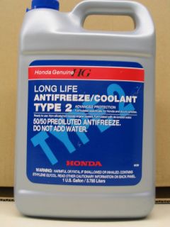 Honda Genuine Antifreeze Type 2 Coolant