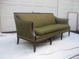 Vintage Sofa Couch Federal Style Antique