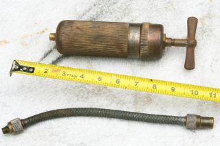    Gun W Braided Extention Antique Mechanics Lubrication Hand Tools