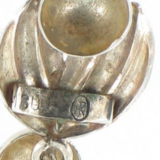 Vintage 800 Silver Pod Link Scandanavian Bracelet 7 5