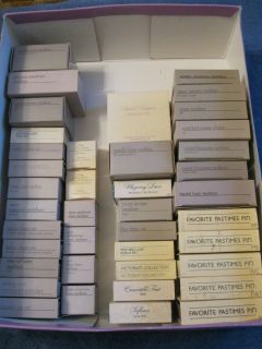   40 Piece Avon Vintage Jewelry Necklaces Pins in Original Boxes