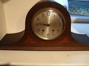 Antique Seth Thomas Tambour Mantle Clock