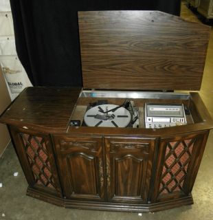 Vintage Catalina Cabinet Record 8 Track Player C106