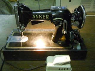 vintage antique german anker sewing machine