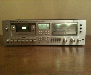 Sharp Vintage Stereo Cassette Deck RT 3388A