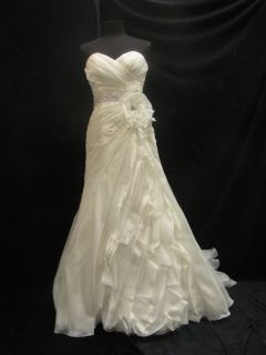 Maggie Sottero Antonia A3551 Wedding Gown Bridal Dress Sz 8