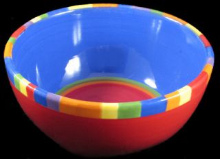 Dansk Caribe Antigua Stripe Cereal Bowl s Brand New