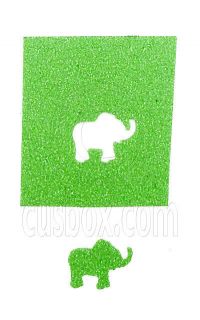 Elephant Forest Paper Craft Punch Scrapbooking 1 5cm