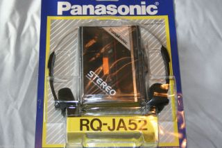 Vintage Panasonic Stereo Cassette Player RQ JA52 BRAND NEW  