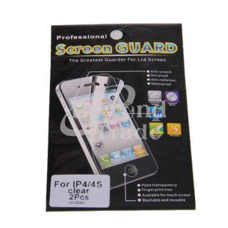   Back Screen Protector Cover Film Guard for Apple iPhone 4 4S