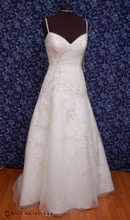 Mon Cheri 15261 Golden Ivory Tulle Wedding Dress 8