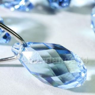 aquamarine product id 6010 briolette material swarovsaki crystal color 