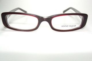 anne klein eyeglasses 8065 burgandy new and authentic