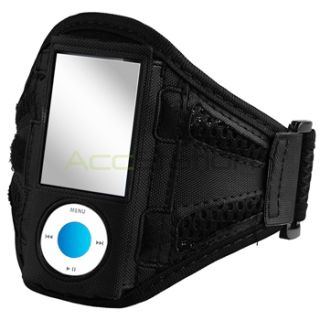   airmesh armband compatible with apple ipod nano 5th gen black quantity