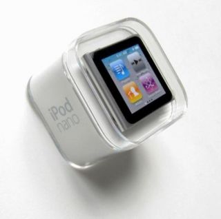 Apple iPod nano 6th Generation Silver 8 GB Latest Model MC525LL A MP3 