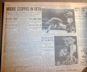   Patterson Defeats Archie Moore Heavyweight Boxing Champion