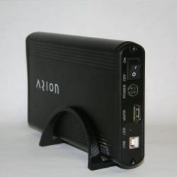 Arion En 385 BK 3 5 Ext HDD Enclosure Refurbished