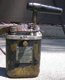 Vintage White Rodgers US Army WW2 10 Cap Blasting Machine 6901 No 1 