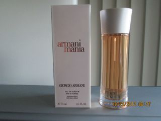 Armani Mania by Giorgio Armani for Women 2 5 oz Eau De Parfum