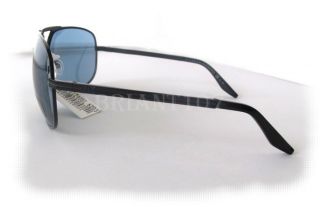 Authentic Armani Exchange Mens Sunglasses AX096 s Black Blue Pouch $90 