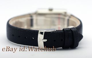 Emporio Armani Classic Ladies Black Leather Strap Watch