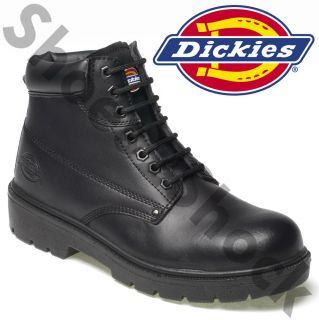 Dickies Antrim Safety Work Boots Black Size UK 6 12
