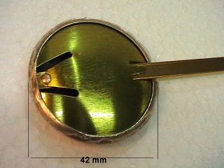 Kit Meccanismo Orologio Pendolo Meccanica Cucu Con Rintocchi Gong 