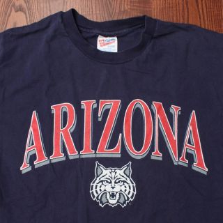 University of Arizona Wildcats Mascot Logo Navy Blue Large NCAA T 