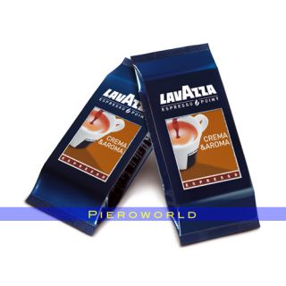 80 Coffee Pods Lavazza Crema Aroma Espresso Point New 40 Packages x 2 