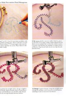 Singer Decorative Machine Stitching Patterns Heirloom Sewing 