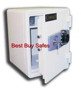 SM 030 Cobalt Floor Security Cash Fireproof Home Safe Combination Key 