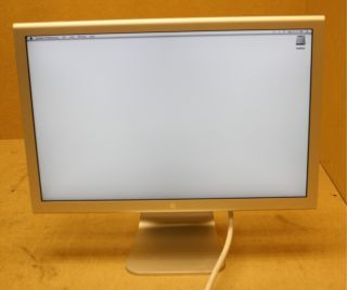 Apple 20 Aluminum High Definition Cinema HD Display LCD Monitor A1081 