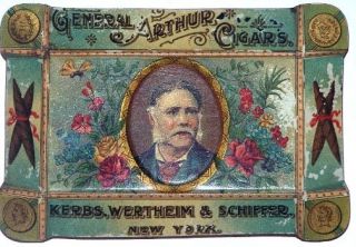 General Chester A Arthur Cigar Tip or Change Tray