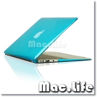 NEW ARRIVALS! Crystal AQUA BLUE Hard Case Cover for Macbook Air 11 