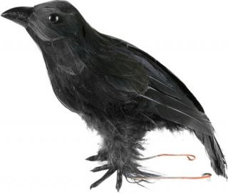 Artificial Black Crow Bird Prop Decoration Home Decor