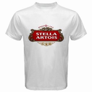 Stella Artois Beer Logo New White T Shirt