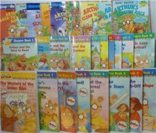 Marc Brown Lot of 27: ARTHUR Chapter Books & Readers Free 