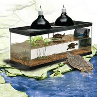 Deluxe Aquatic Turtle Tank Kit by Zillon