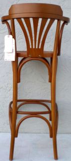 Bryan Ashley Wood Chair Barstool Dark Natural 7075 31