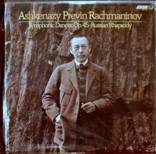 Rachmaninov Ashkenazy Previn Symphonic Dances Russian Rhapsody London 